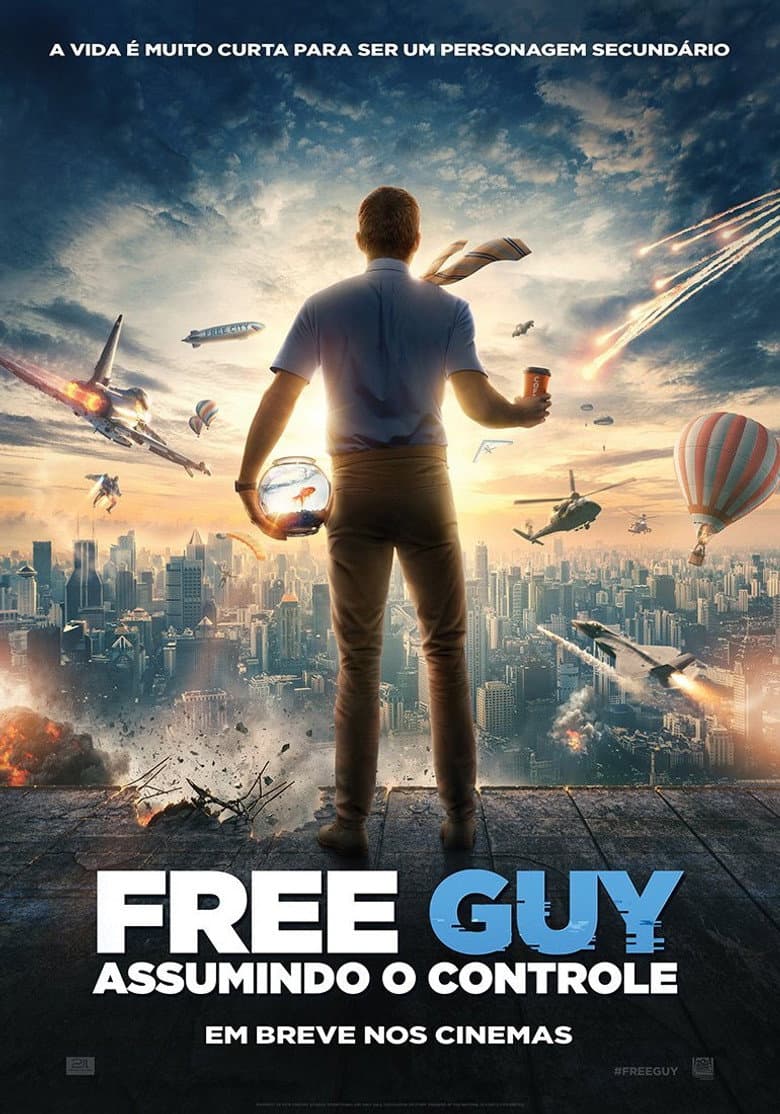 Capa de Free Guy: Assumindo o Controle