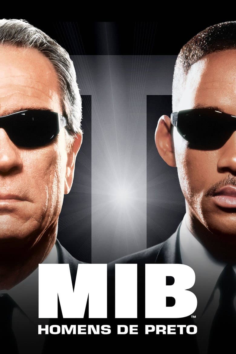 Capa de MIB - Homens de Preto