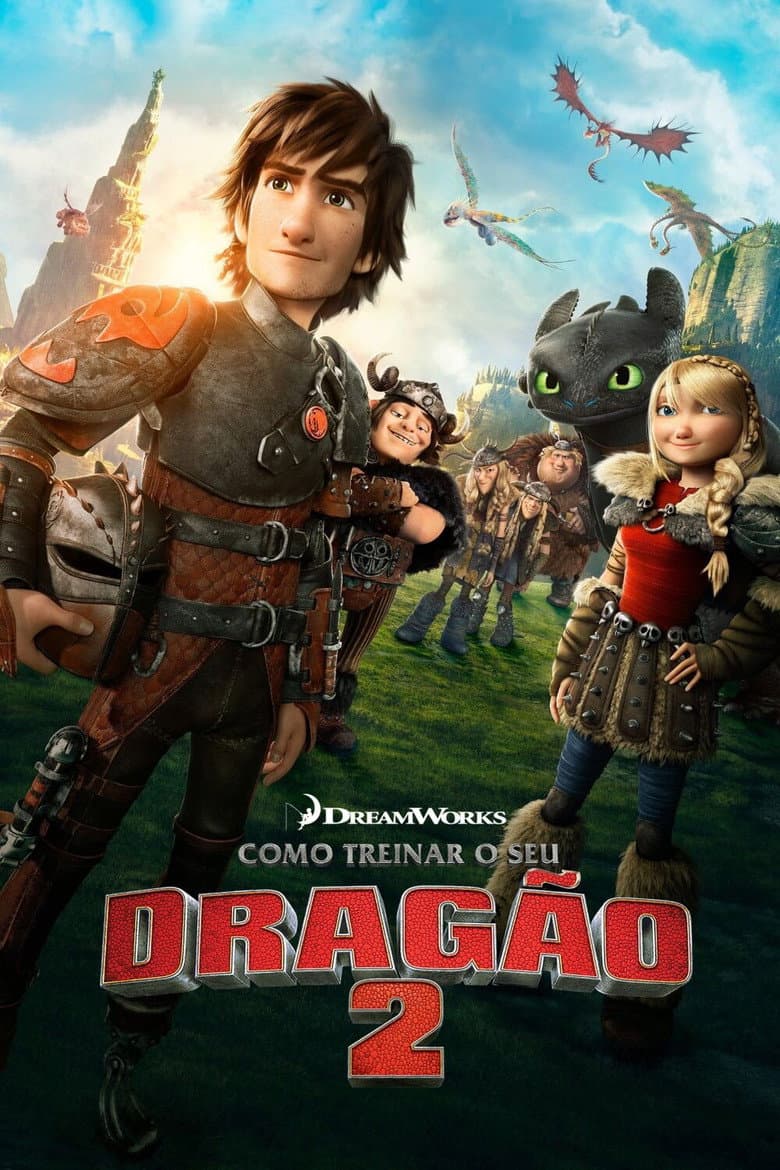 Capa de Como Treinar o seu Dragão 2