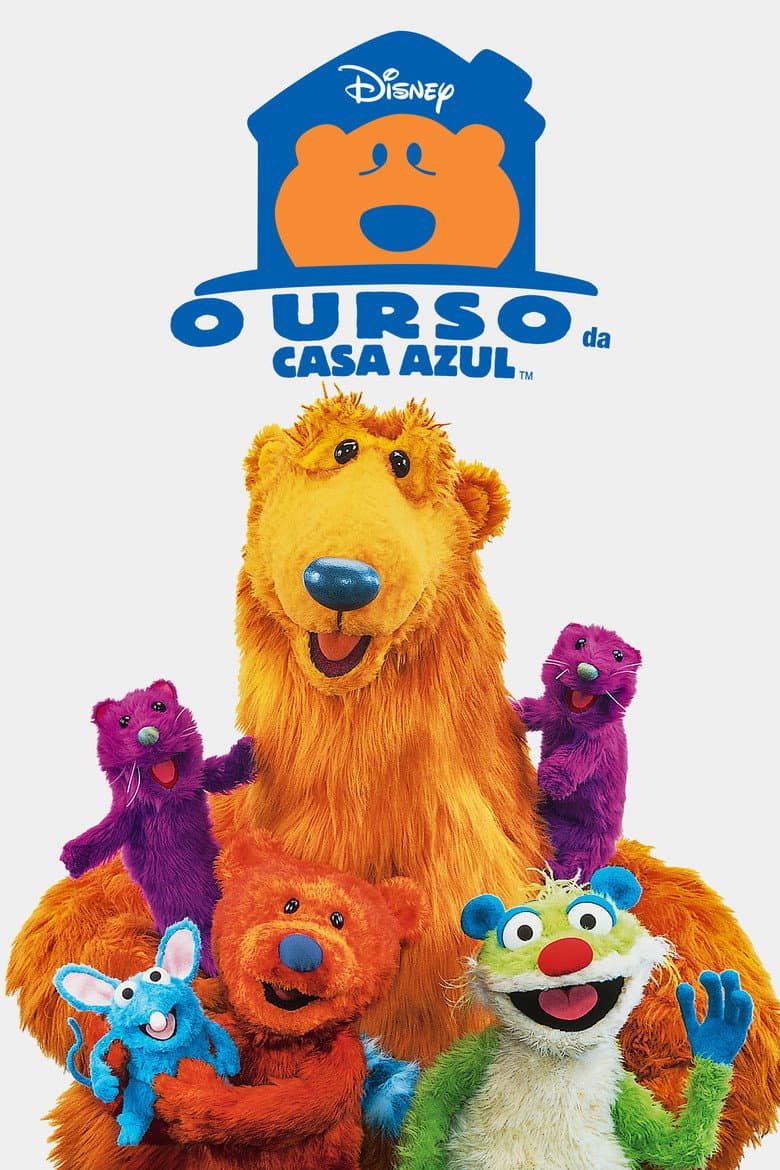 Capa de O Urso na Casa Azul