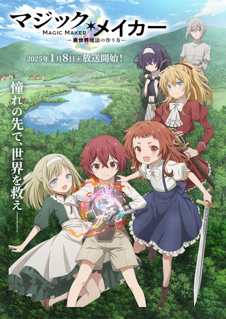 Capa de Magic Maker: How to Make Magic in Another World