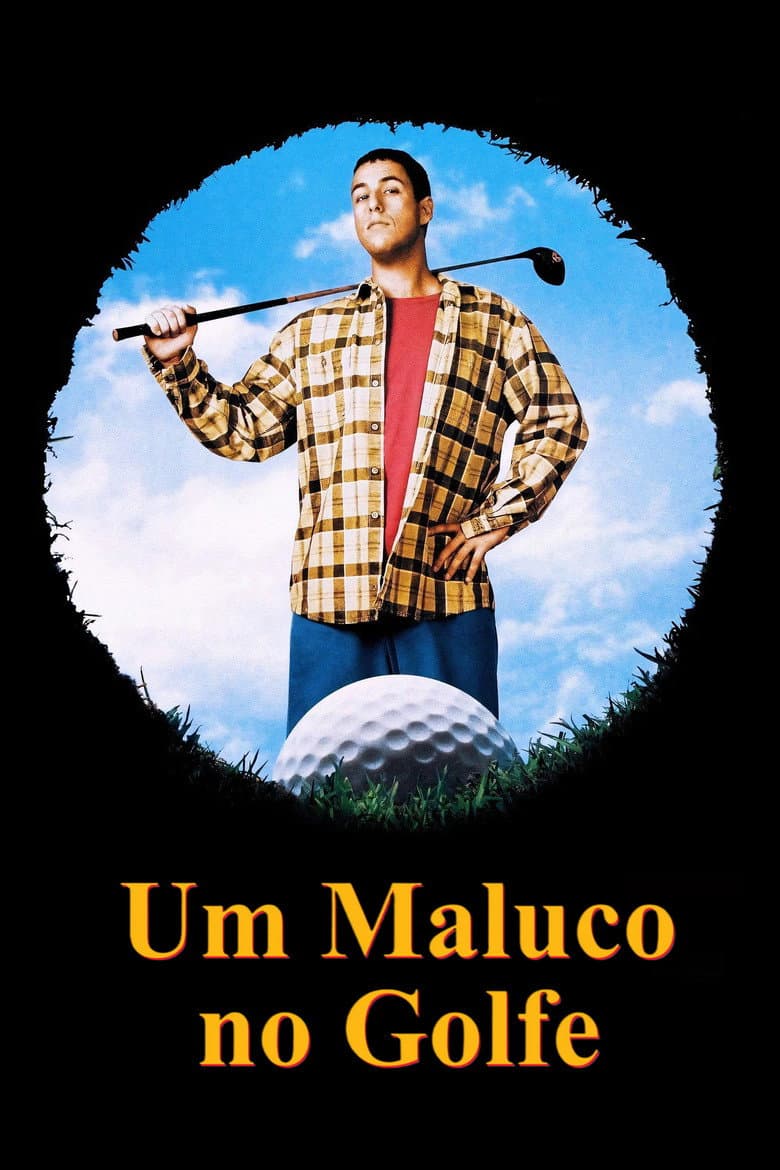Capa de Um Maluco no Golfe