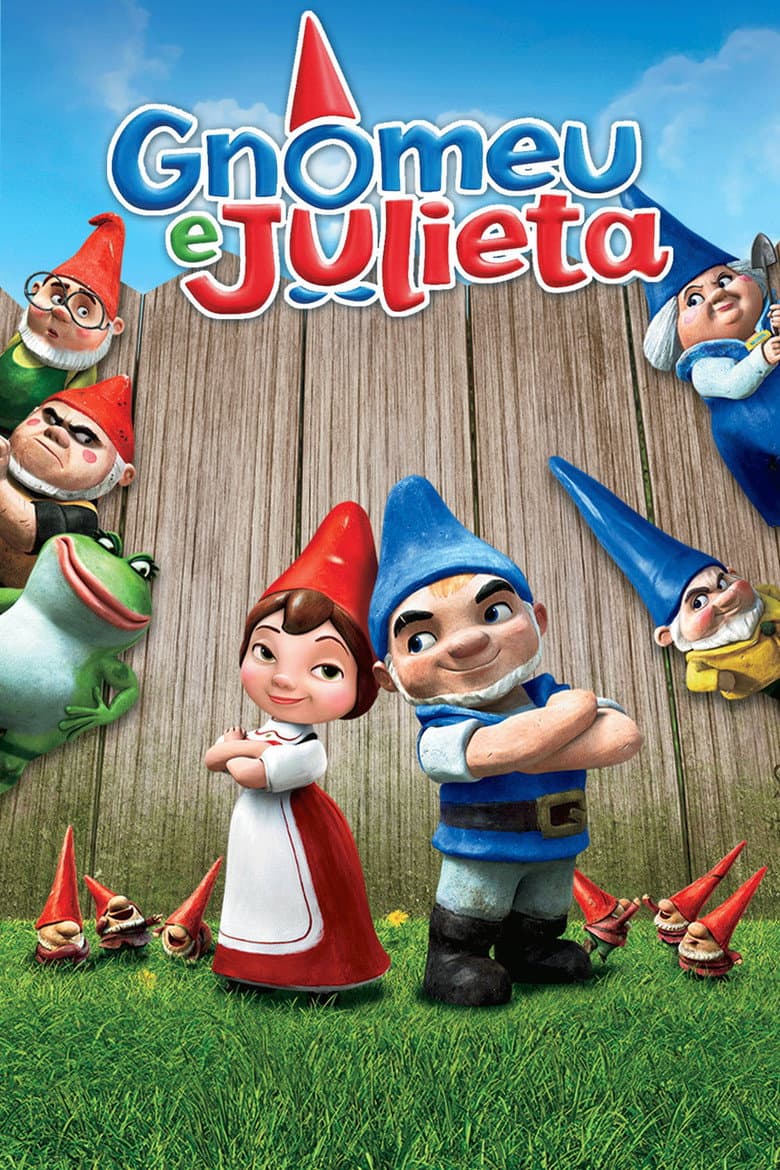 Capa de Gnomeu e Julieta