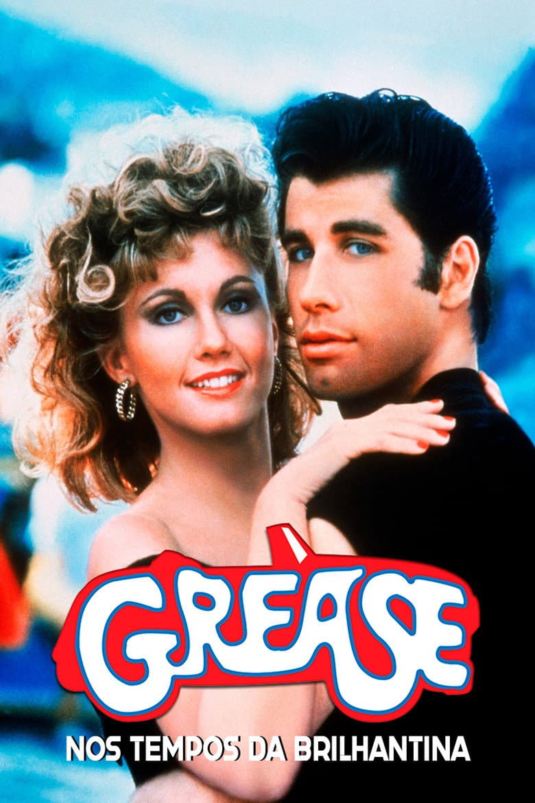 Capa de Grease: Nos Tempos da Brilhantina