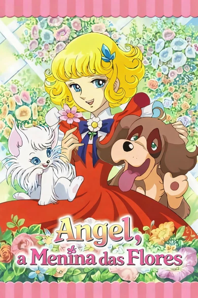 Capa de Angel, a Menina das Flores