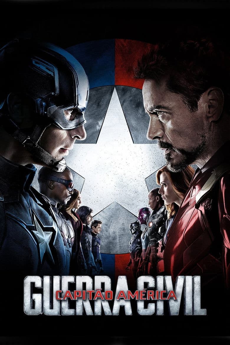 Capa de Capitão América: Guerra Civil