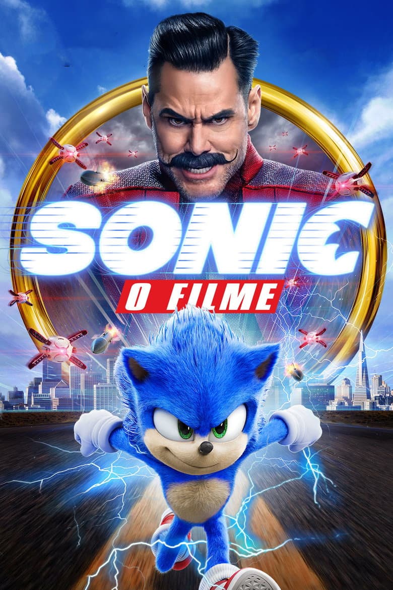 Capa de Sonic: O Filme