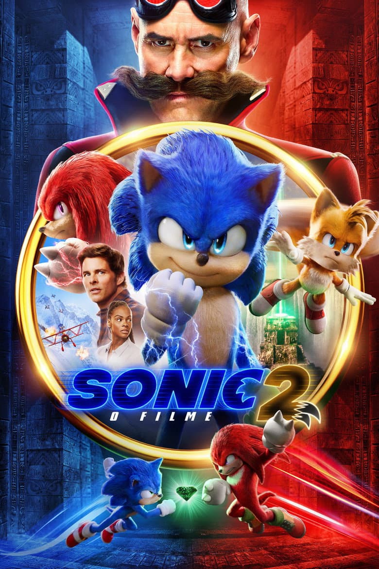 Capa de Sonic 2: O Filme