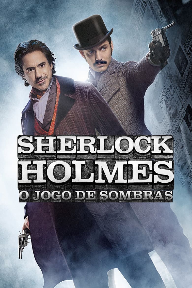 Capa de Sherlock Holmes: O Jogo de Sombras