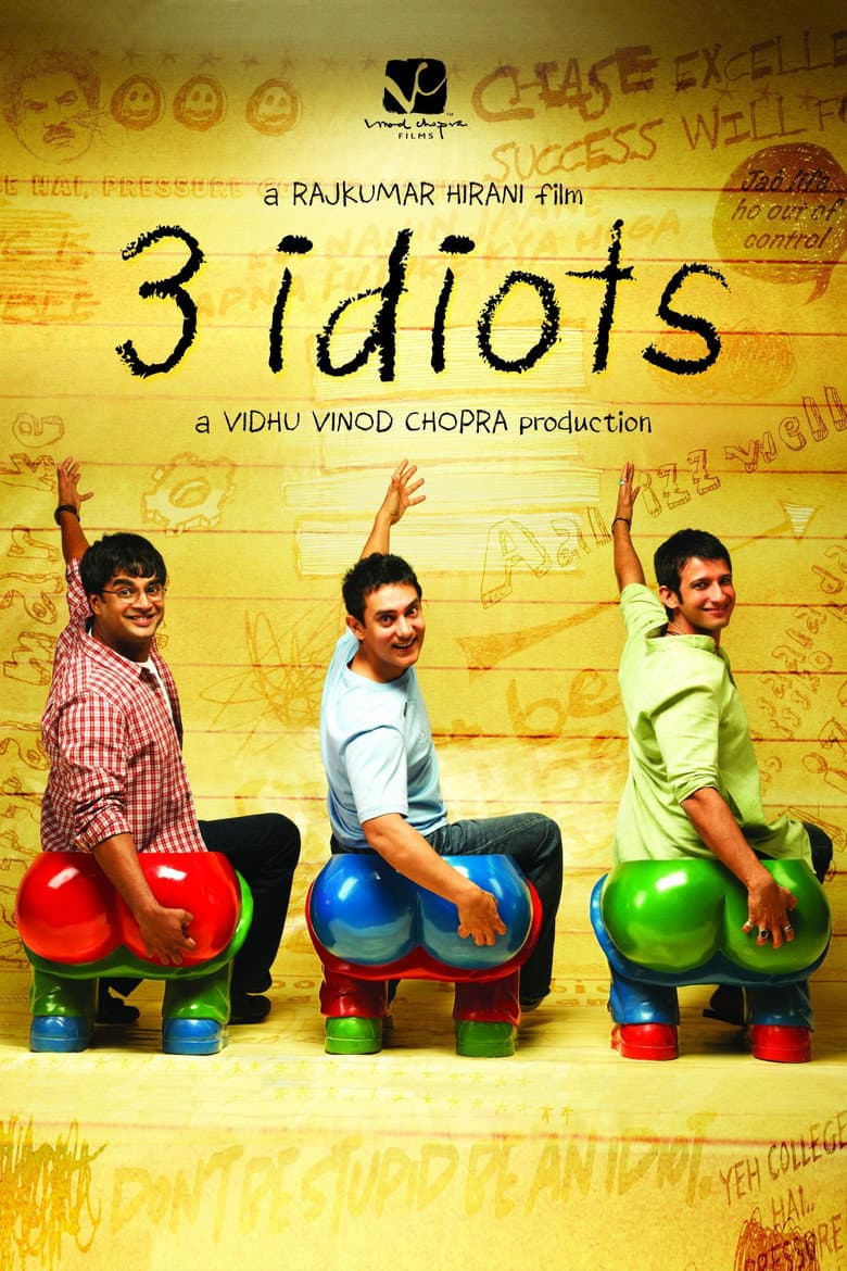 Capa de 3 Idiotas