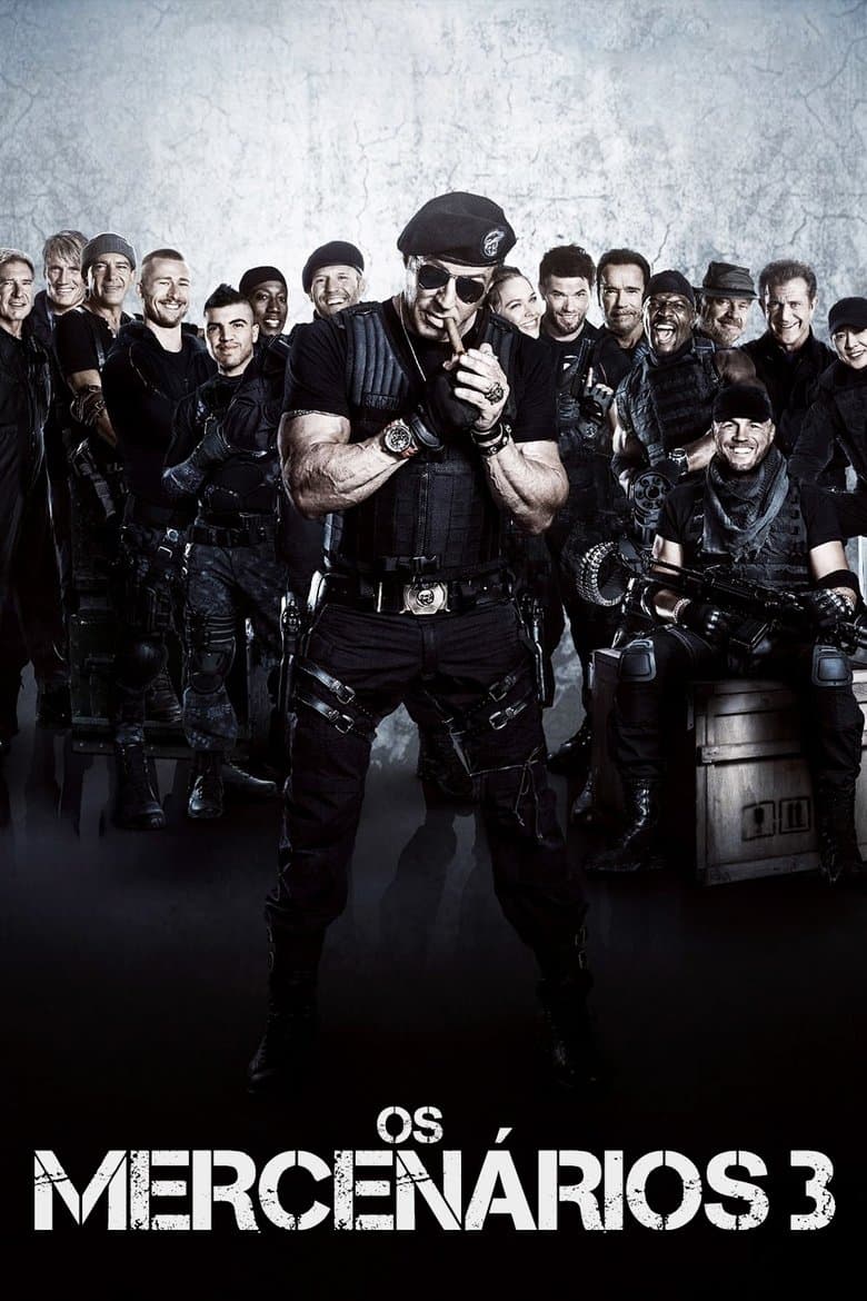 Capa de Os Mercenários 3
