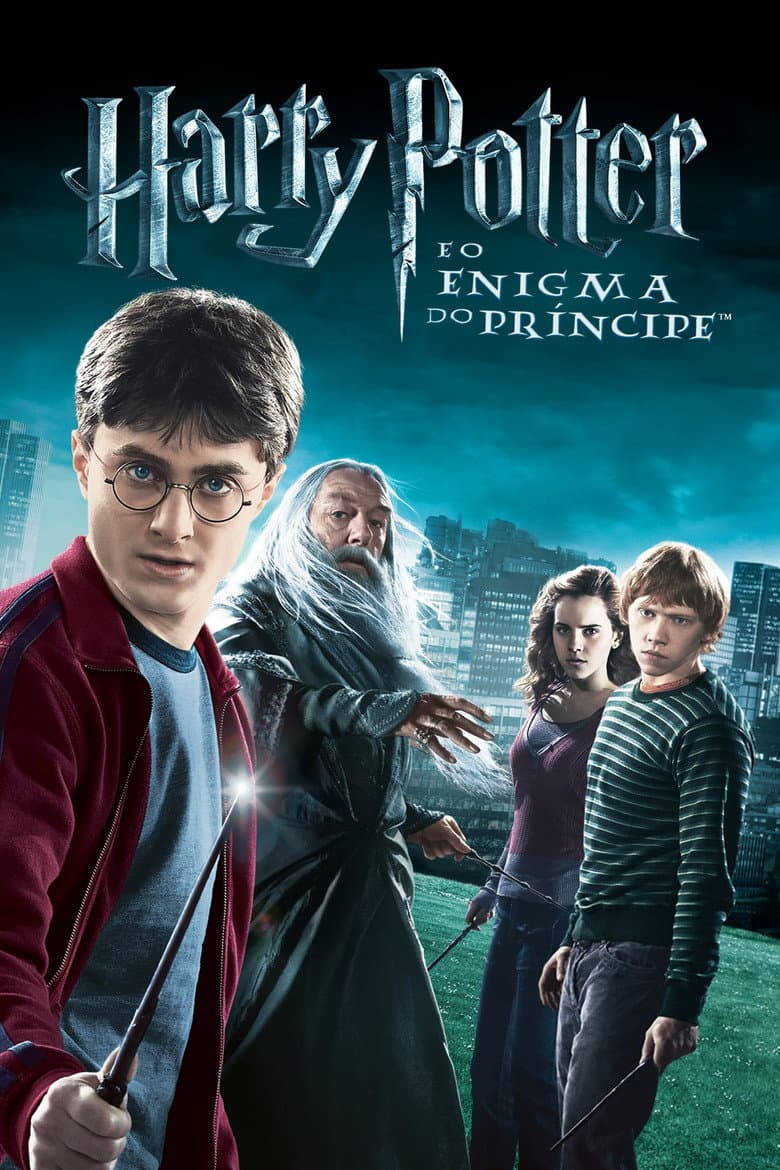 Capa de Harry Potter e o Enigma do Príncipe