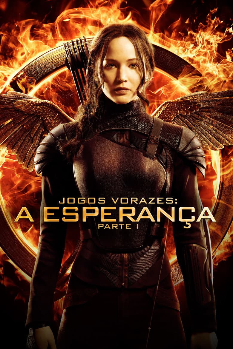 Capa de Jogos Vorazes: A Esperança - Parte 1