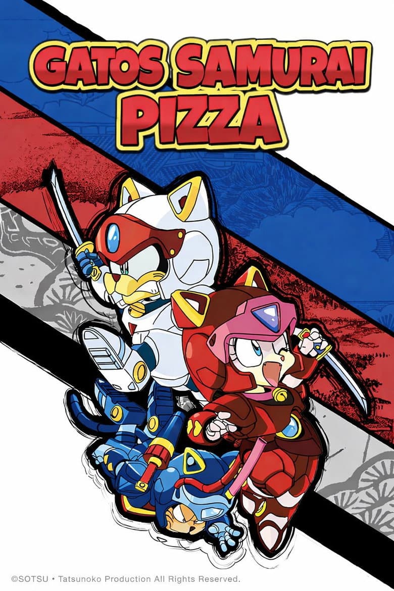 Capa de Gatos Samurai Pizza