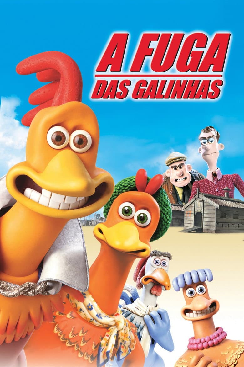 Capa de A Fuga das Galinhas