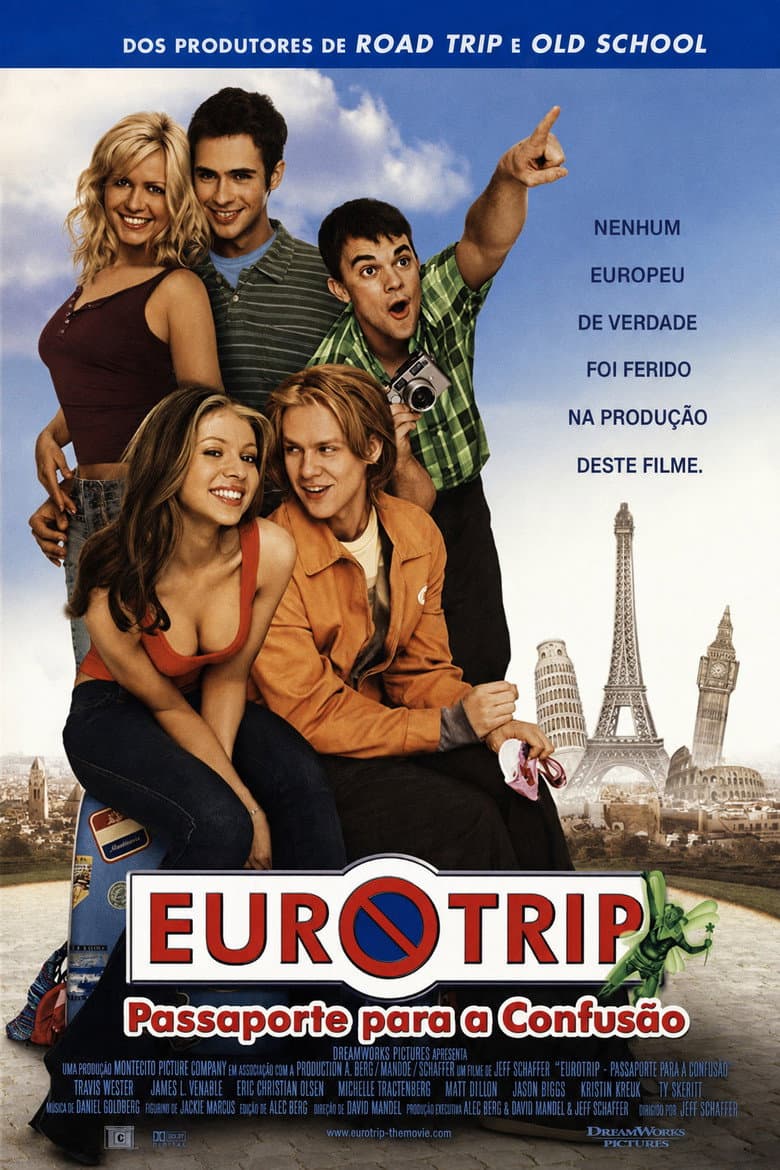 Capa de Eurotrip: Passaporte para a Confusão