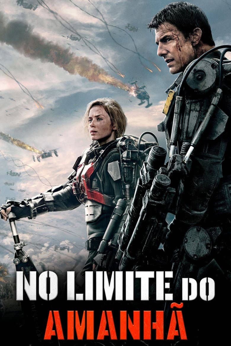 Capa de No Limite do Amanhã