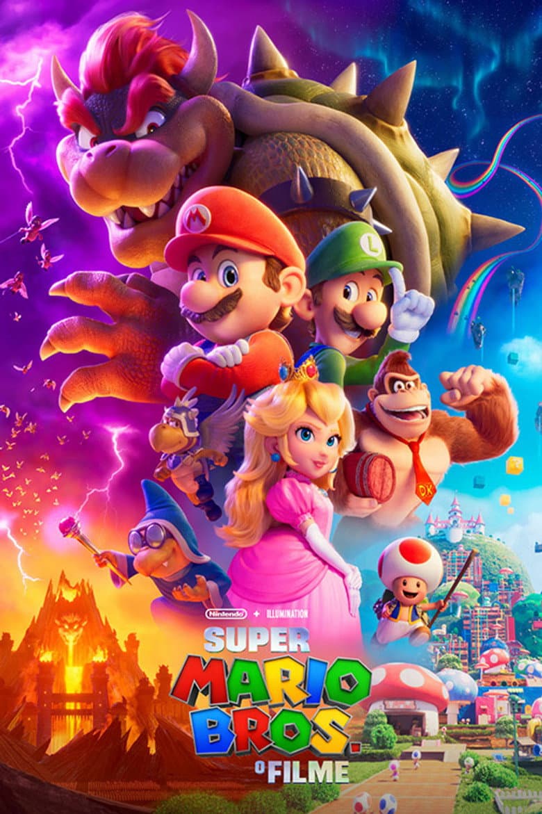 Capa de Super Mario Bros. O Filme