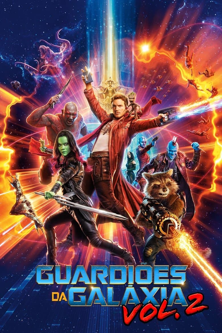 Capa de Guardiões da Galáxia - Vol. 2