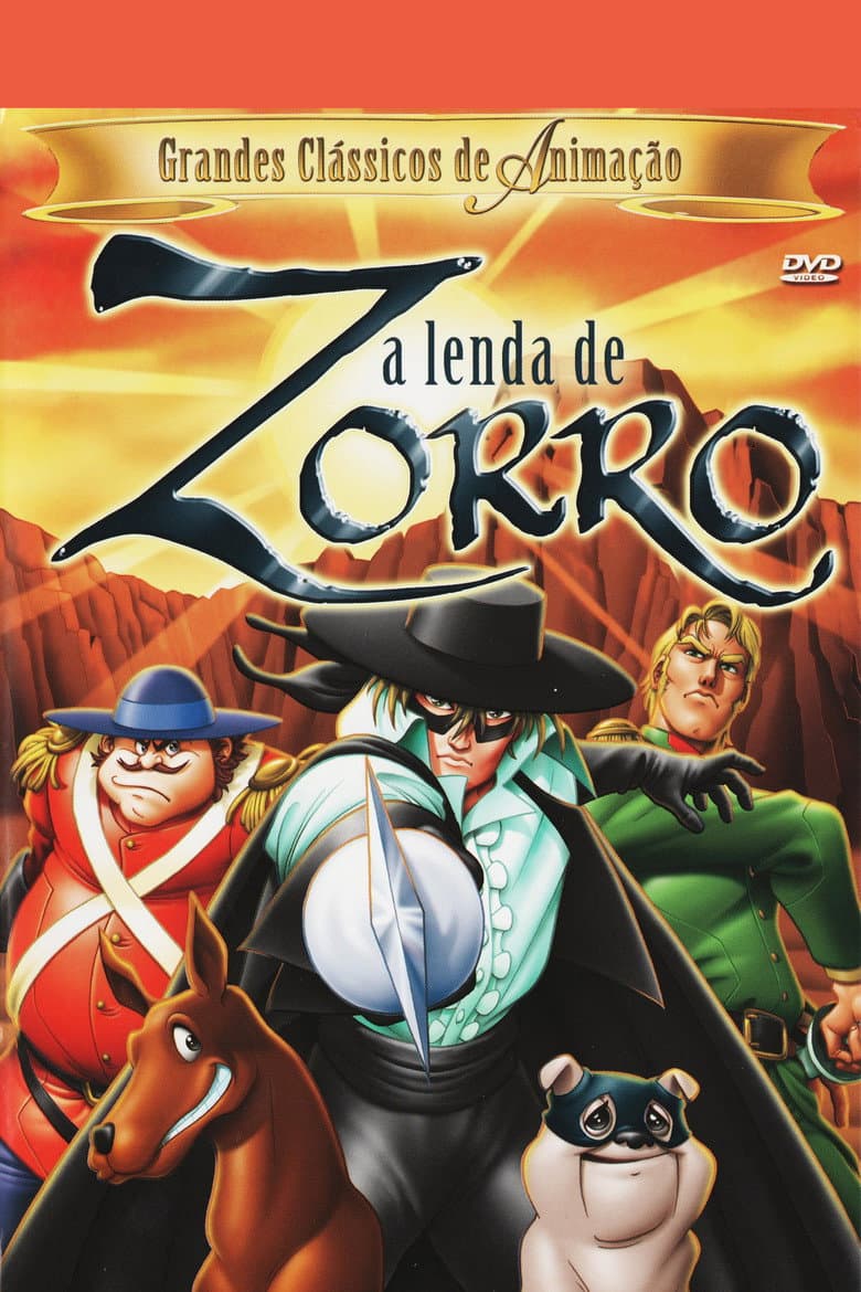 Capa de A Lenda do Zorro