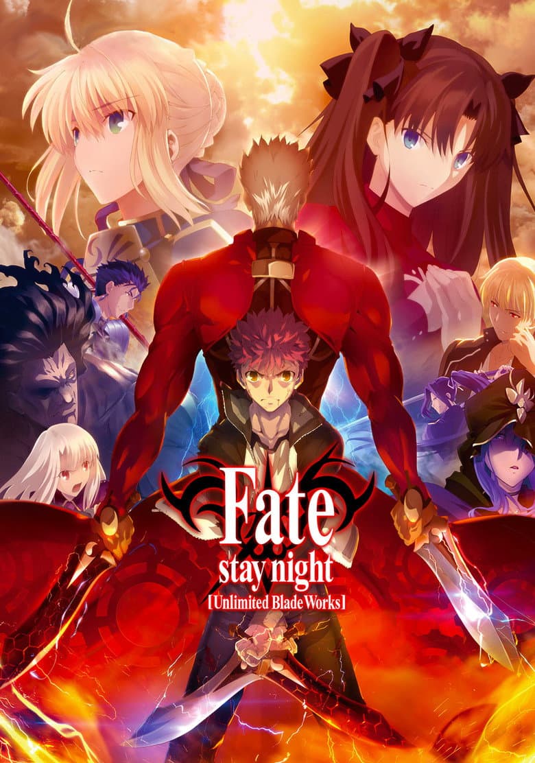 Capa de Fate/stay night [Unlimited Blade Works]