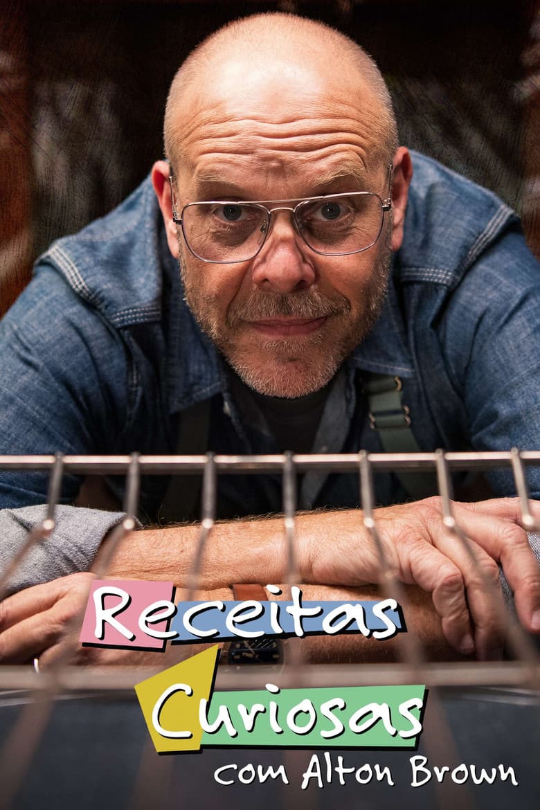 Capa de Receitas Curiosas com Alton Brown