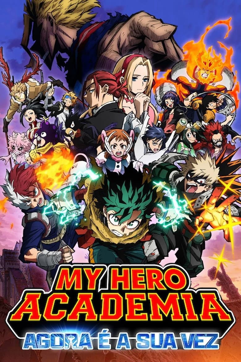 Capa de My Hero Academia: Agora é a Sua Vez