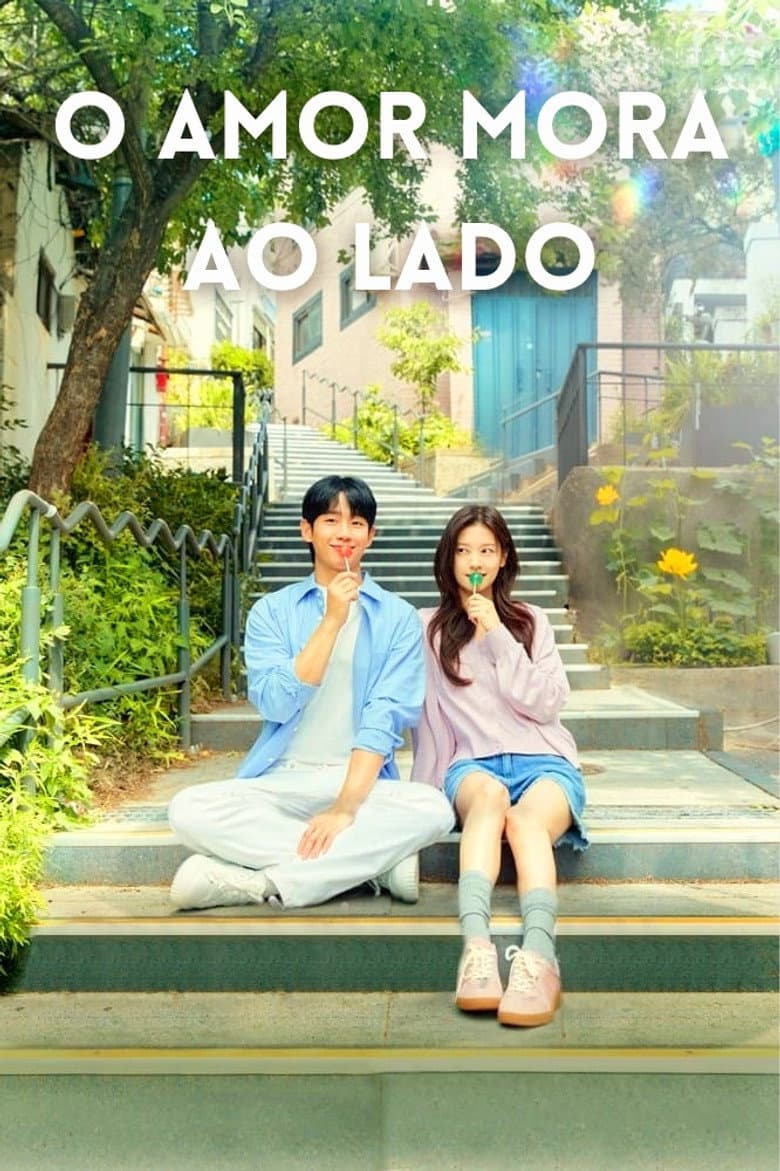 Capa de O Amor Mora ao Lado