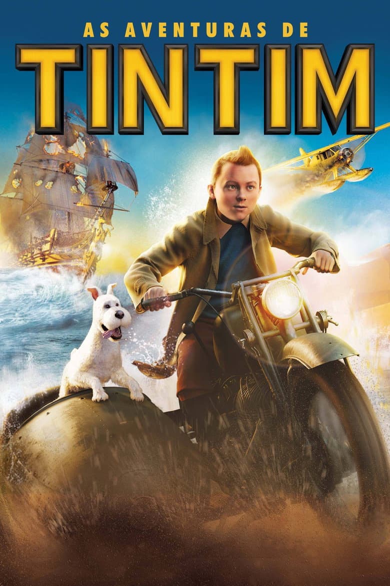 Capa de As Aventuras de Tintim
