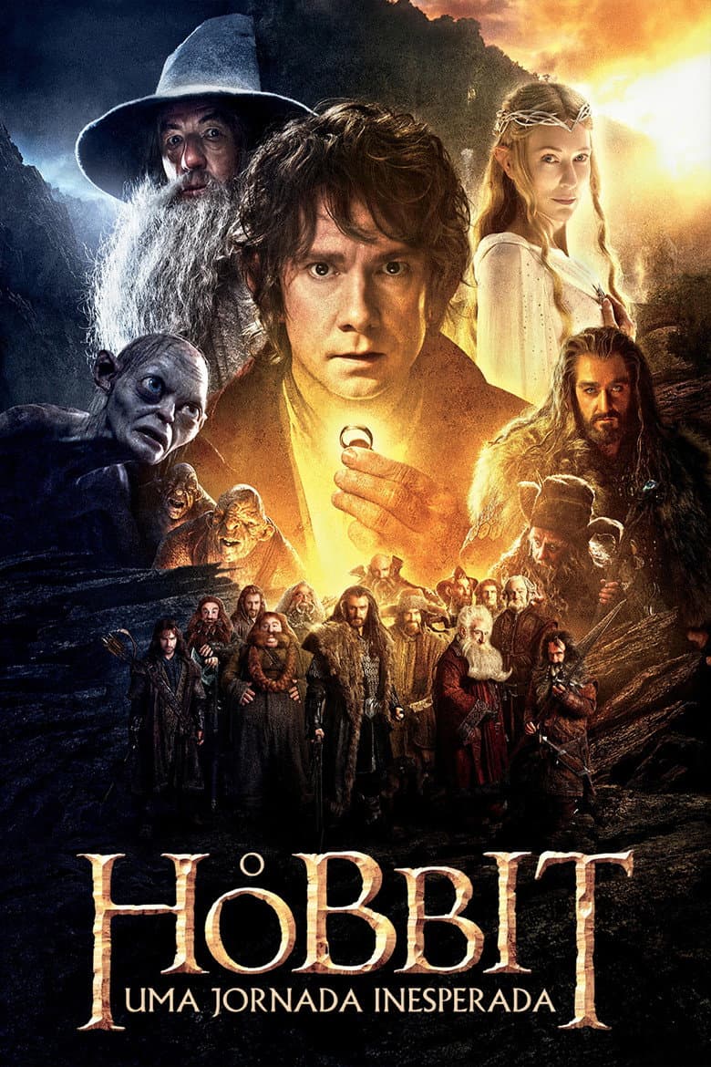 Capa de O Hobbit: Uma Jornada Inesperada
