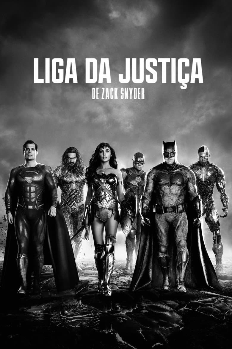 Capa de Liga da Justiça de Zack Snyder