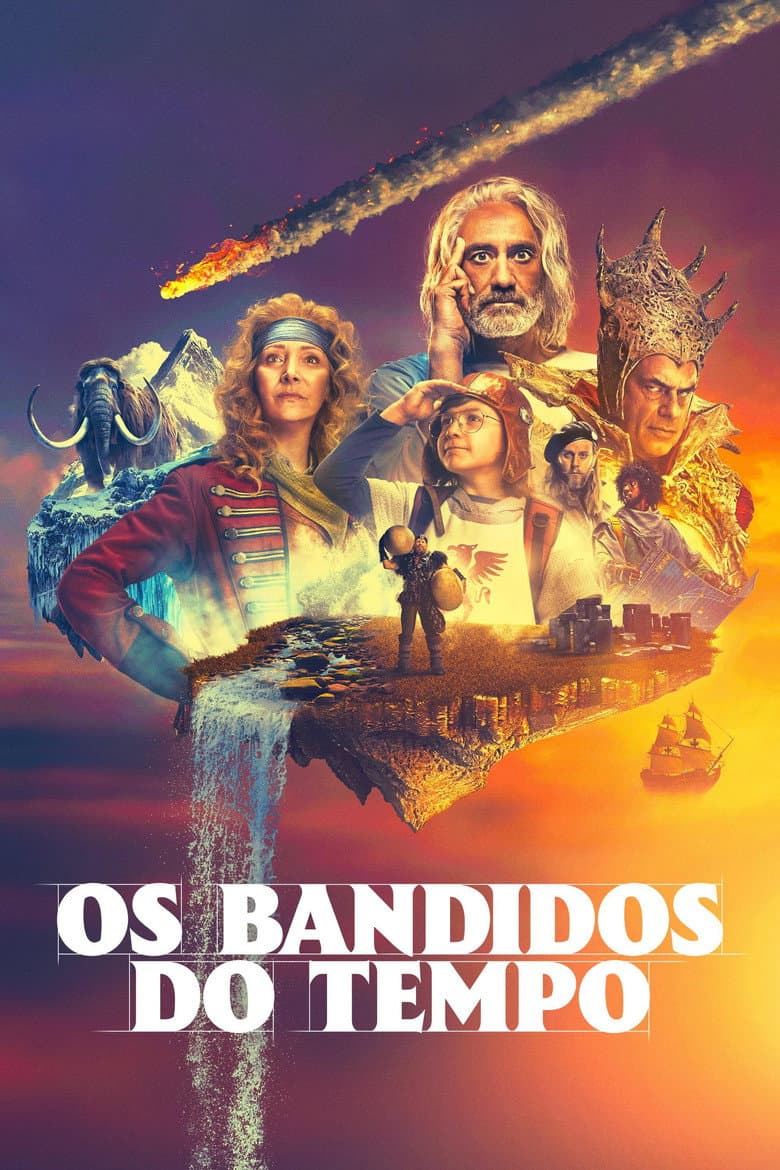Capa de Os Bandidos do Tempo