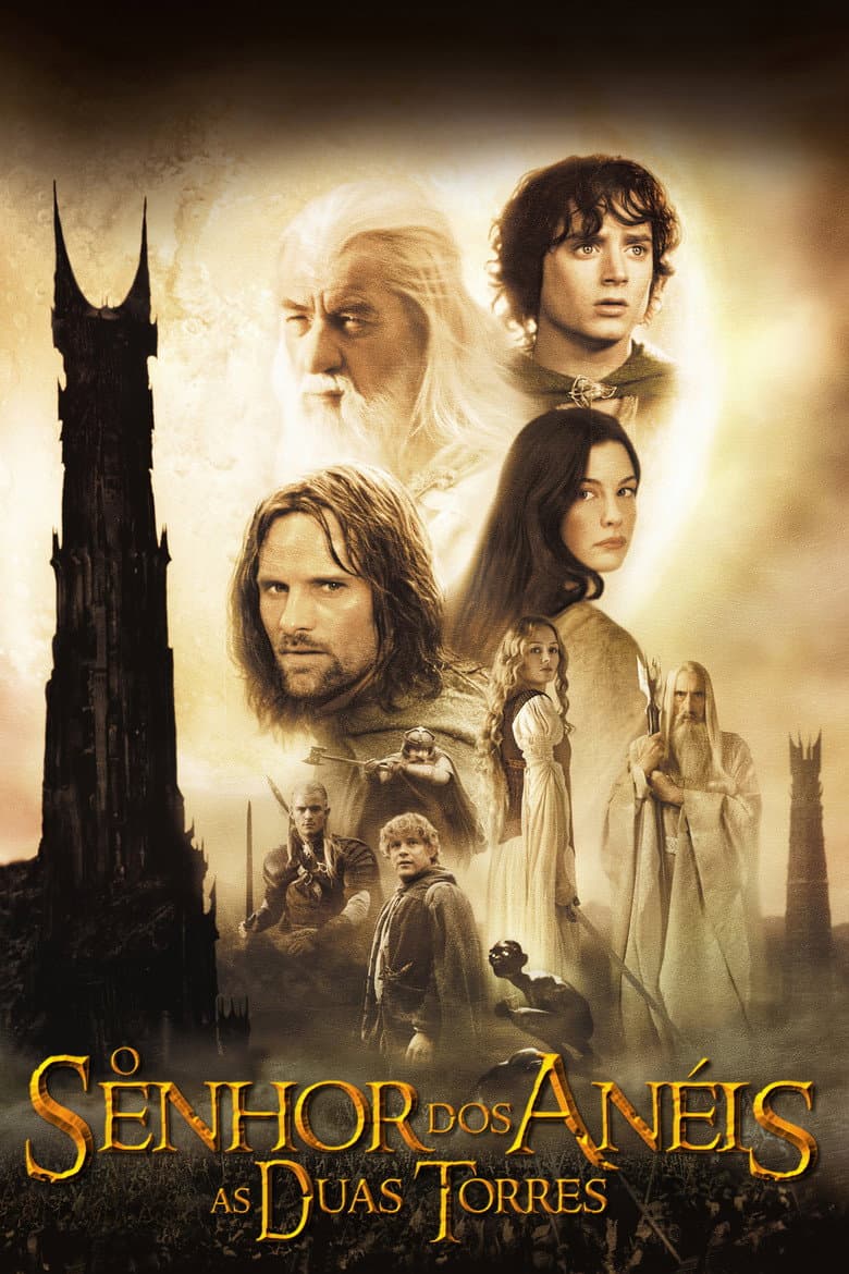 Capa de O Senhor dos Anéis: As Duas Torres