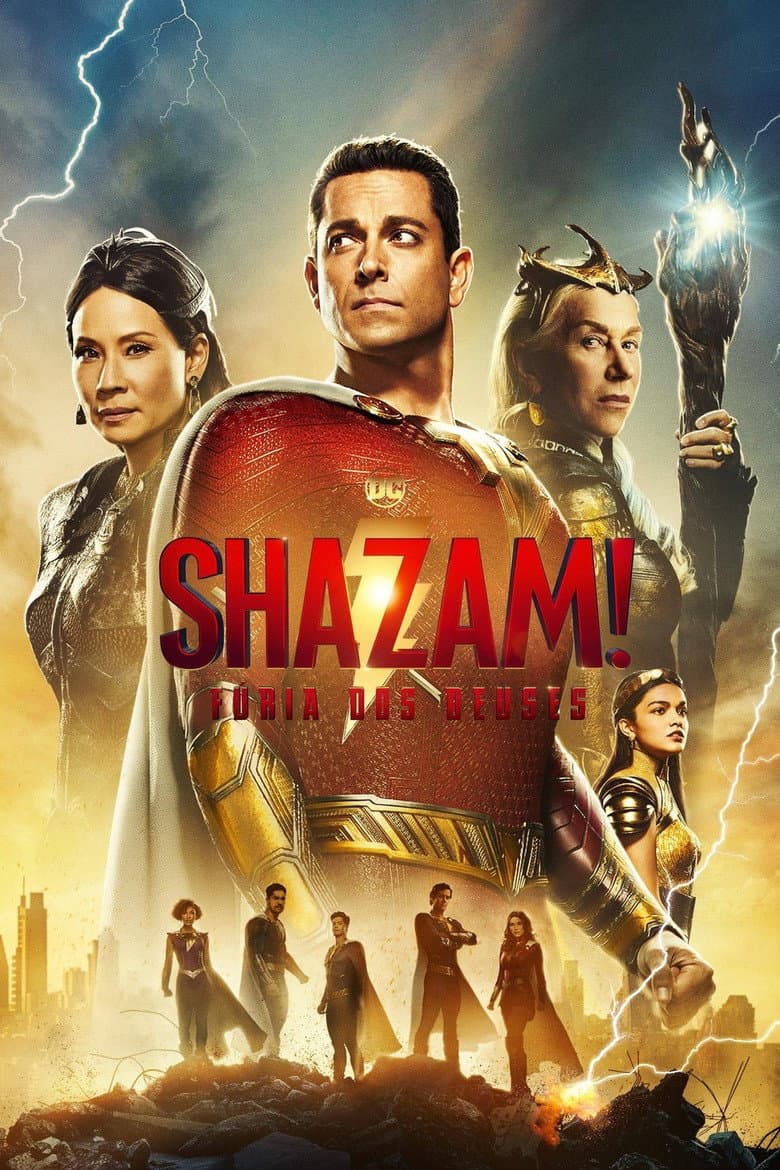 Capa de Shazam! Fúria dos Deuses