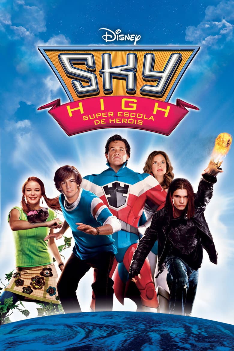 Capa de Sky High: Super Escola de Heróis
