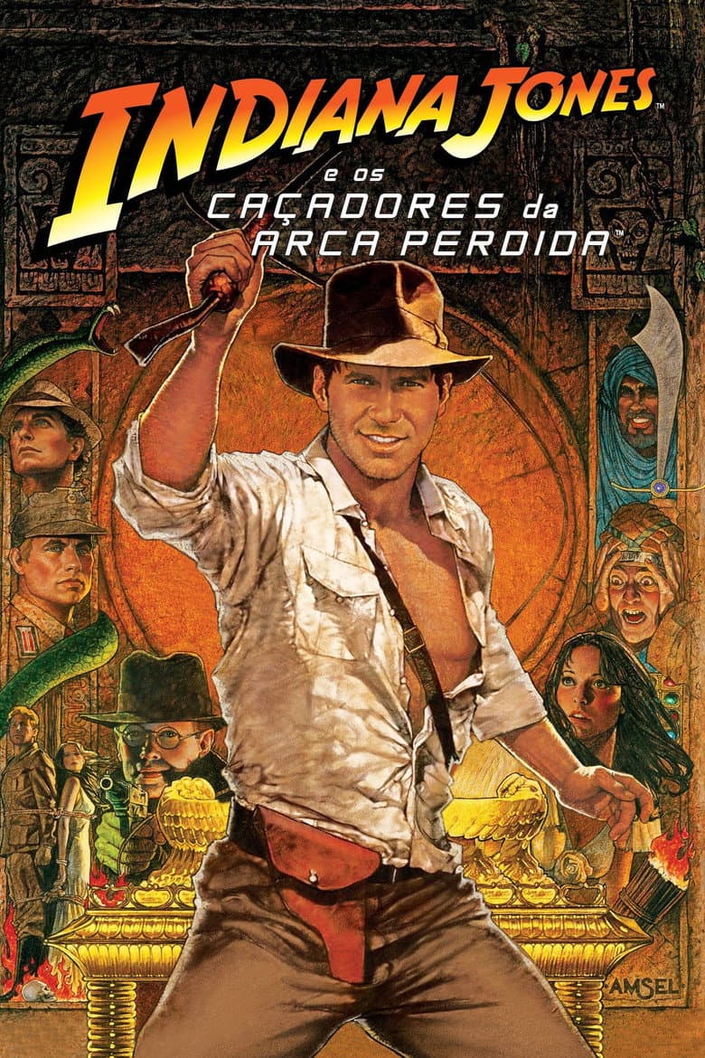 Capa de Indiana Jones e os Caçadores da Arca Perdida