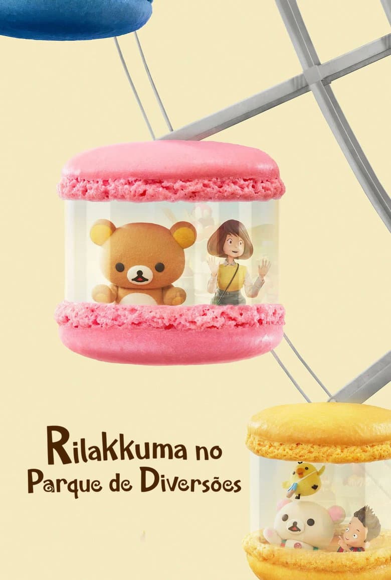Capa de Rilakkuma no Parque de Diversões
