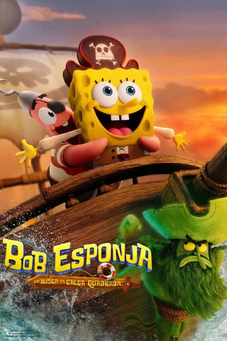 Capa de Bob Esponja: Em Busca da Calça Quadrada