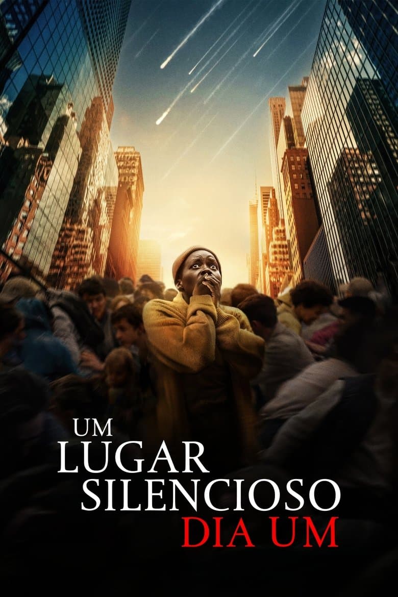 Capa de Um Lugar Silencioso: Dia Um