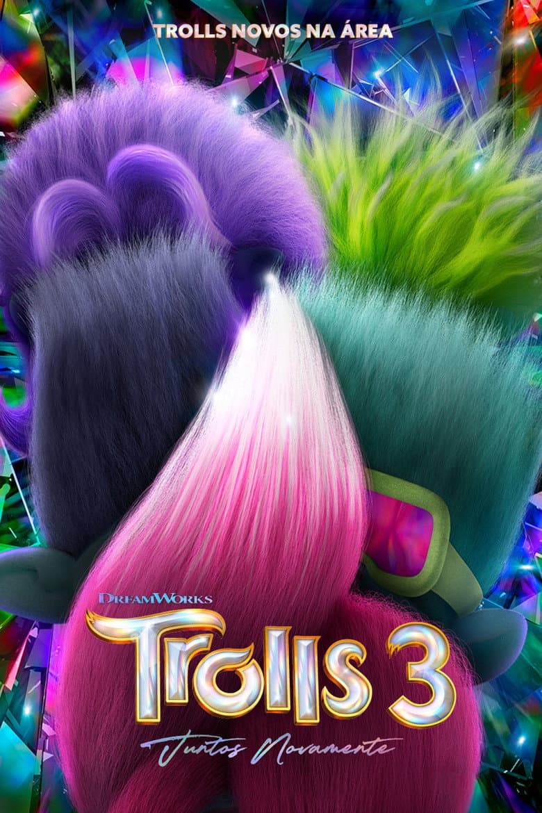 Capa de Trolls 3: Juntos Novamente