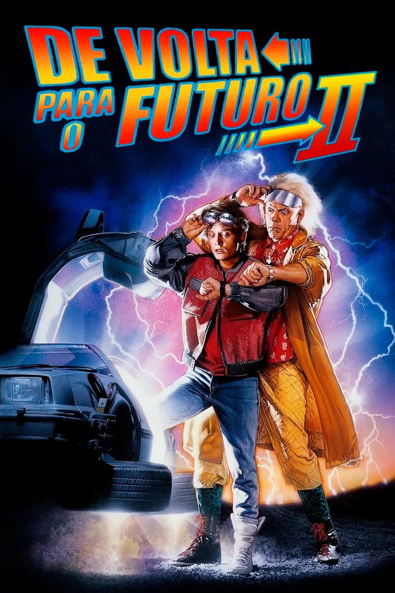 Capa de De Volta para o Futuro II