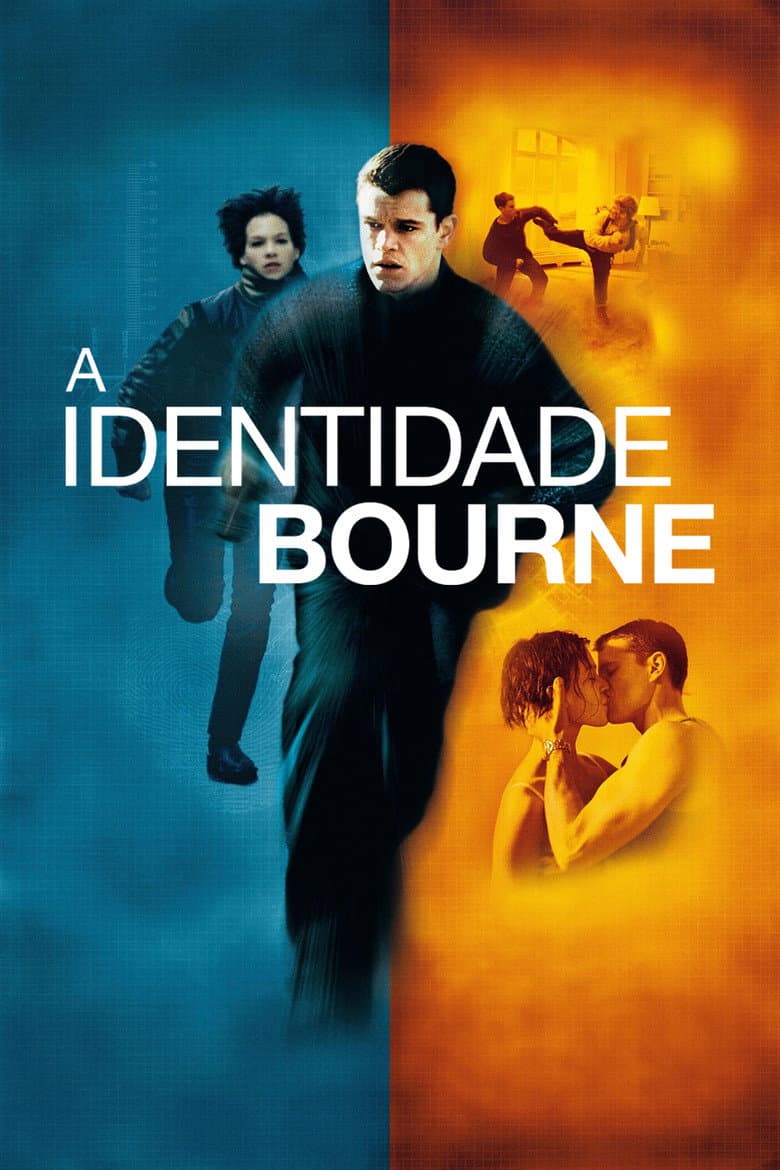 Capa de A Identidade Bourne