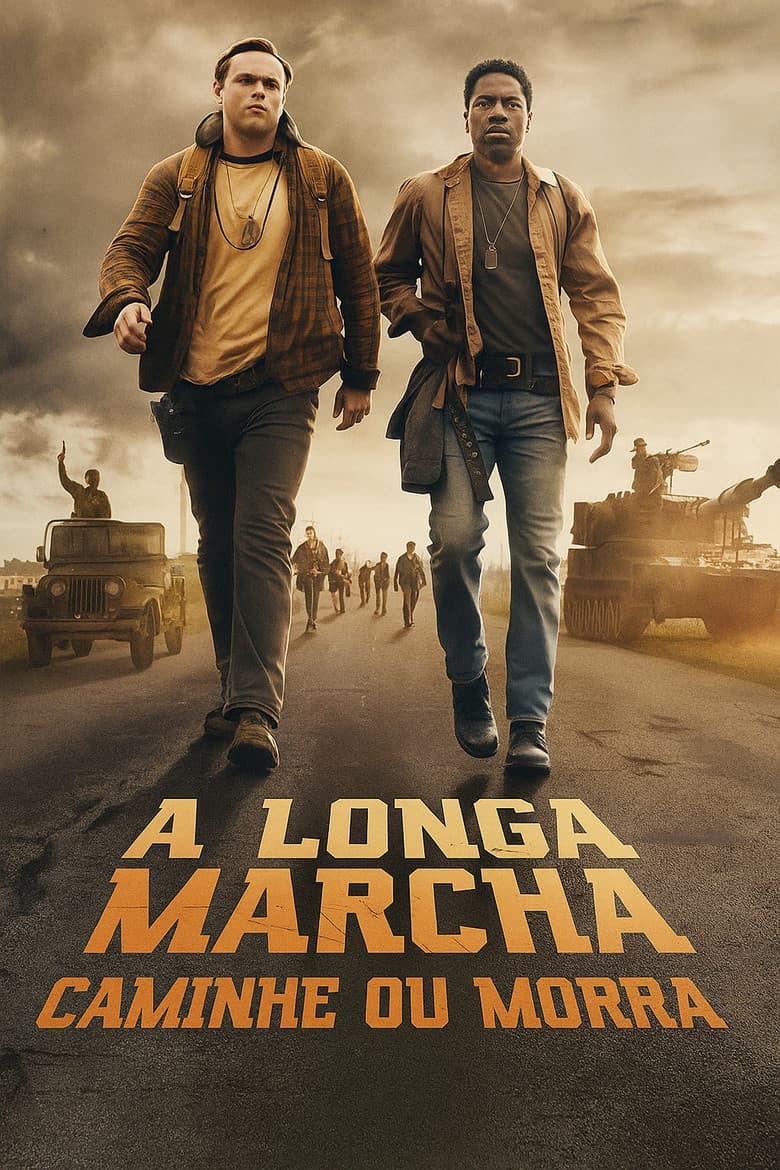 Capa de A Longa Marcha: Caminhe ou Morra