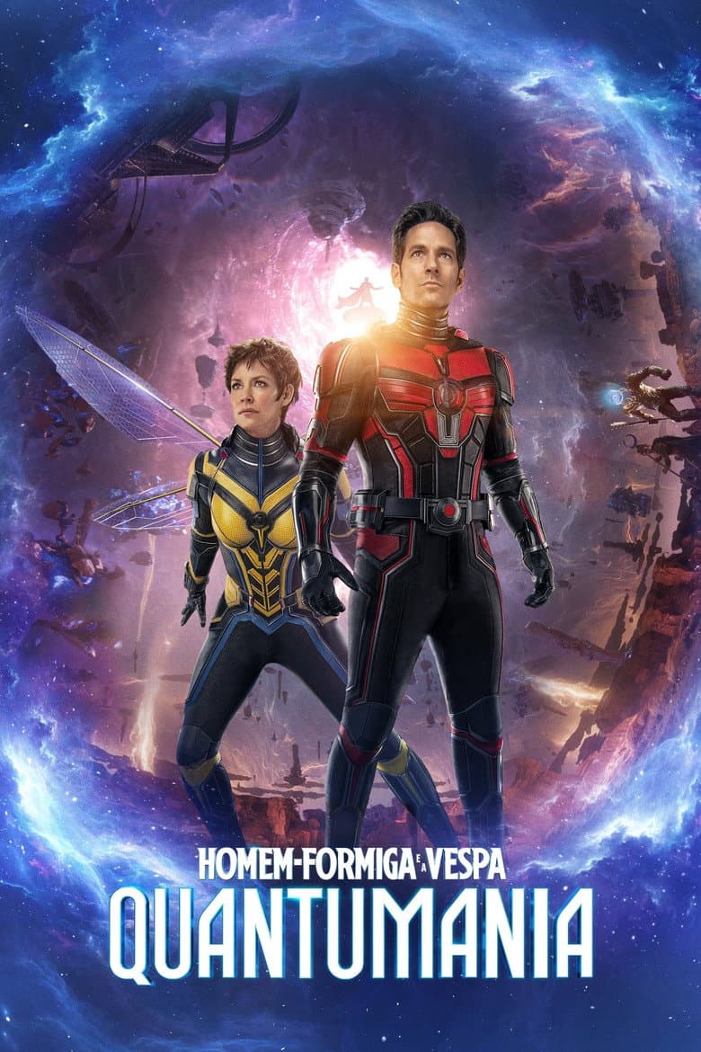 Capa de Homem-Formiga e a Vespa: Quantumania