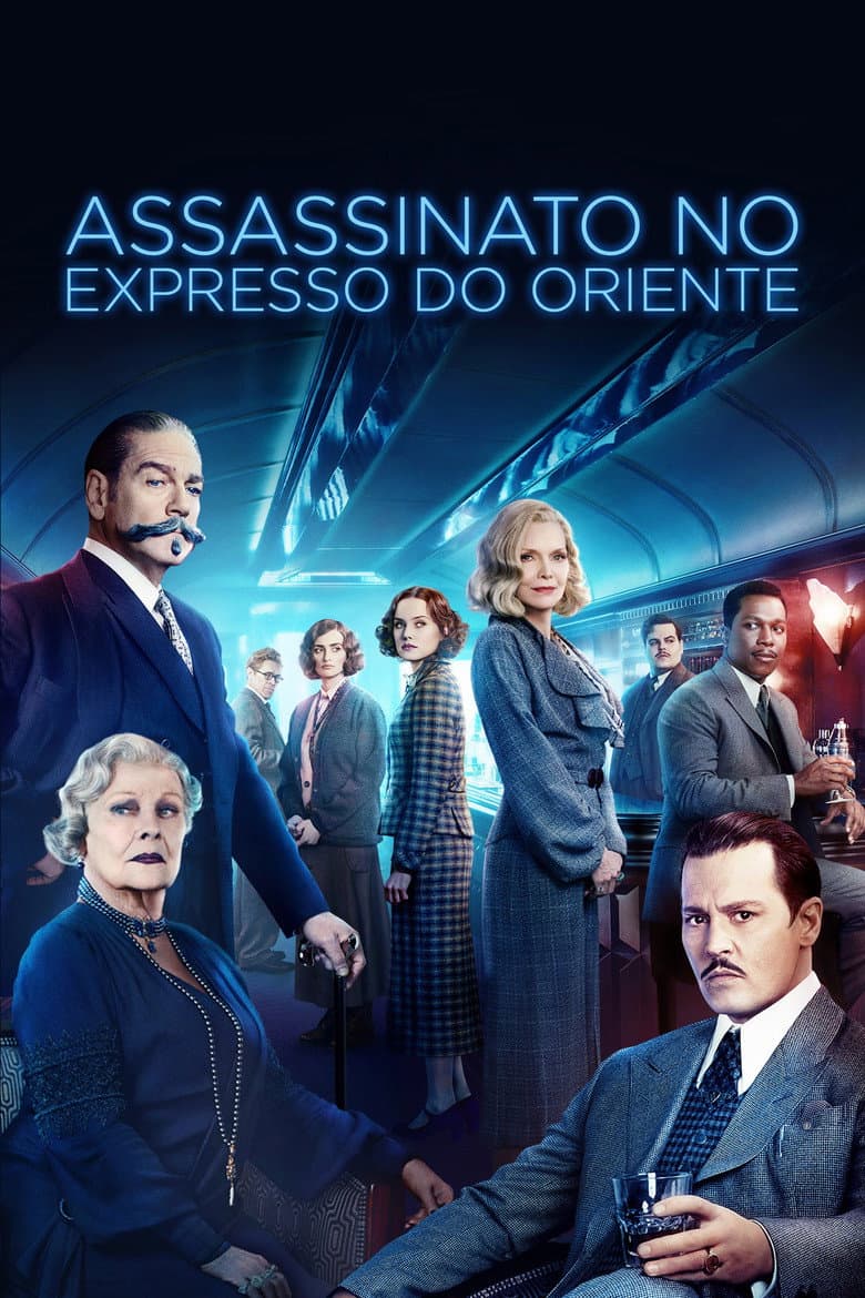 Capa de Assassinato no Expresso do Oriente