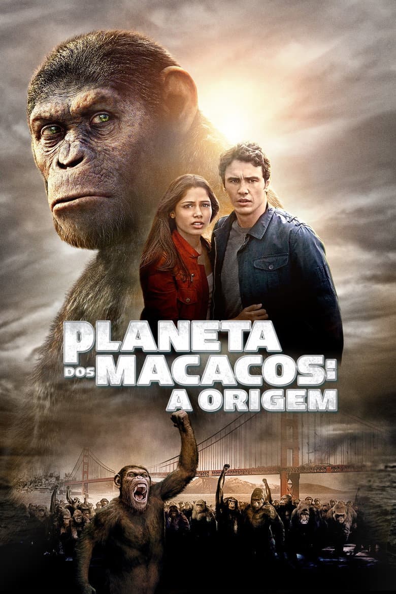 Capa de Planeta dos Macacos: A Origem