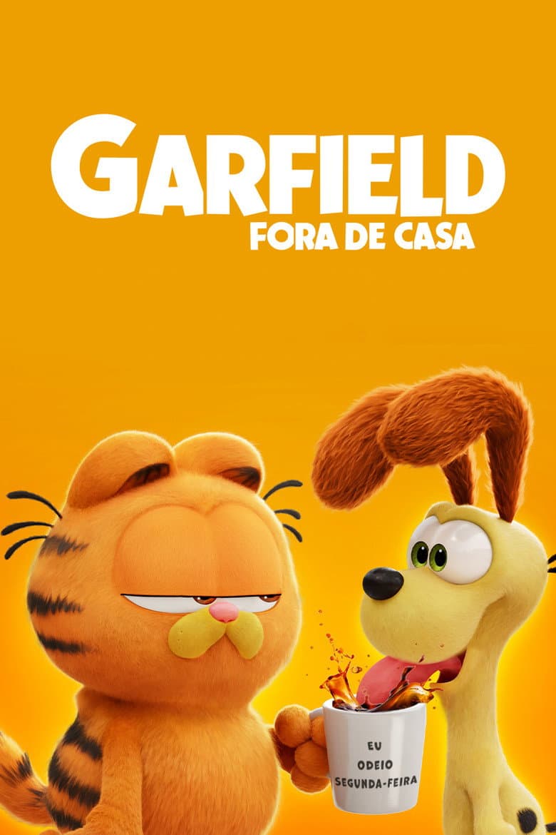 Capa de Garfield - Fora de Casa