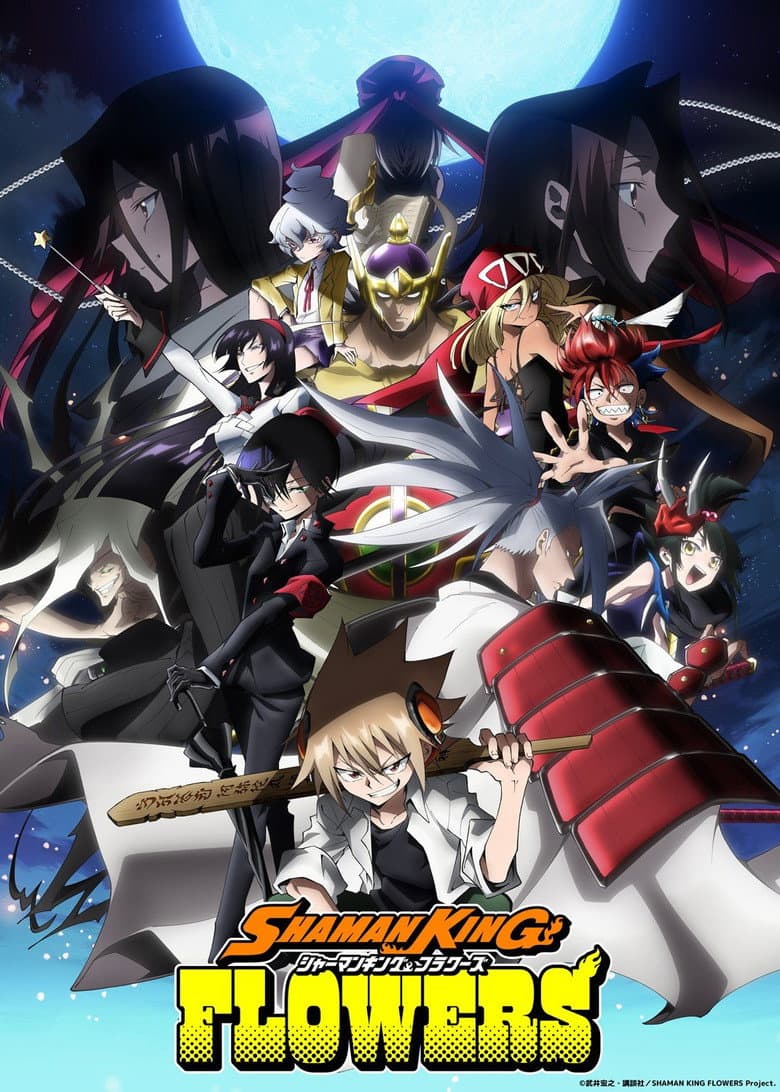 Capa de Shaman King Flowers