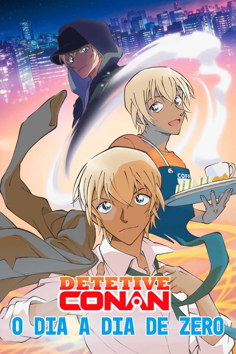 Capa de Detetive Conan: O Dia a Dia de Zero
