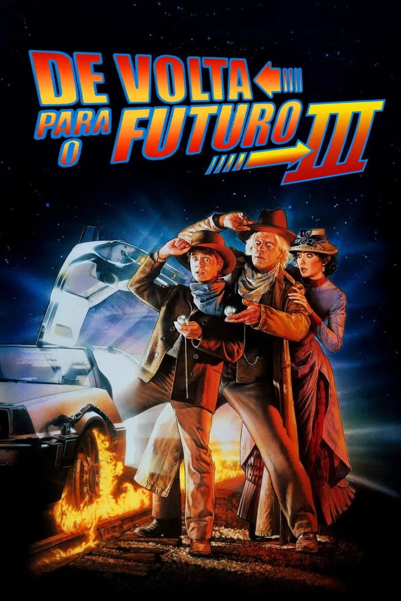 Capa de De Volta para o Futuro III